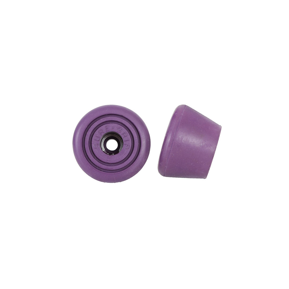 Sure-Grip Bullseye Toe Stops Purple Roller Skate Hardware and Parts