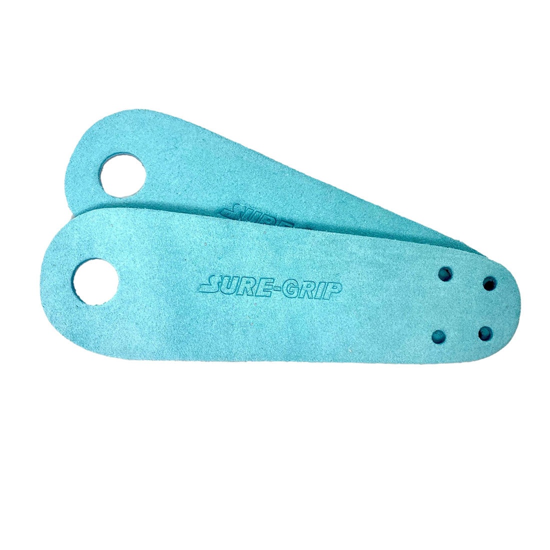 Sure-Grip Suede Flat Toe Guards Sea Breeze (Blue) Roller Skate Hardware and Parts