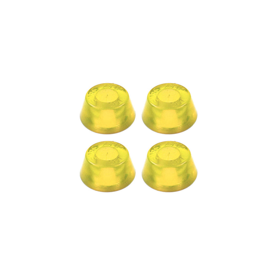 Sure-Grip Super Cushions 4pk Conical Yellow 79a - Soft Roller Skate Hardware and Parts