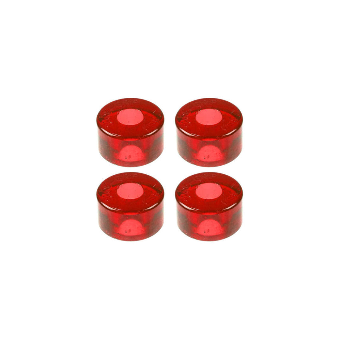 Sure-Grip Super Cushions 4pk Barrel Red 93a - Hard Roller Skate Hardware and Parts