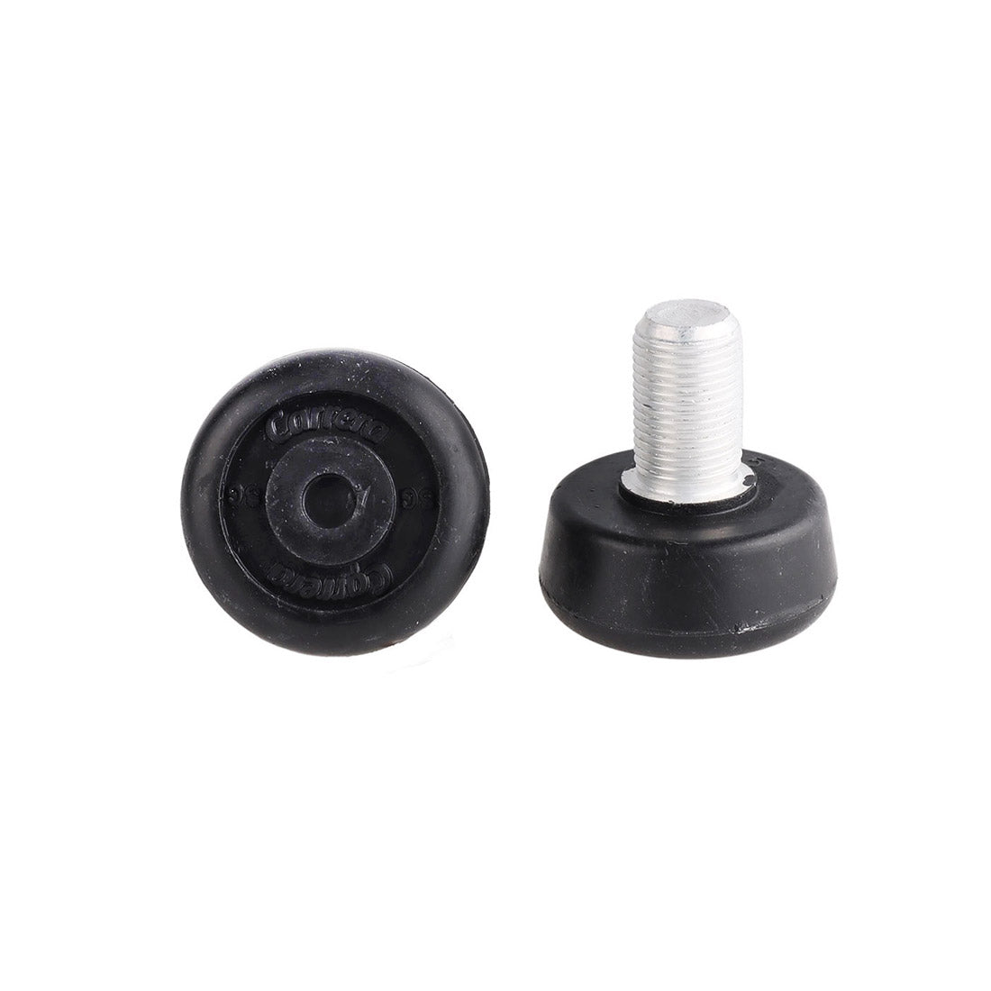 Sure-Grip Carrera Toe Stops Black Roller Skate Hardware and Parts