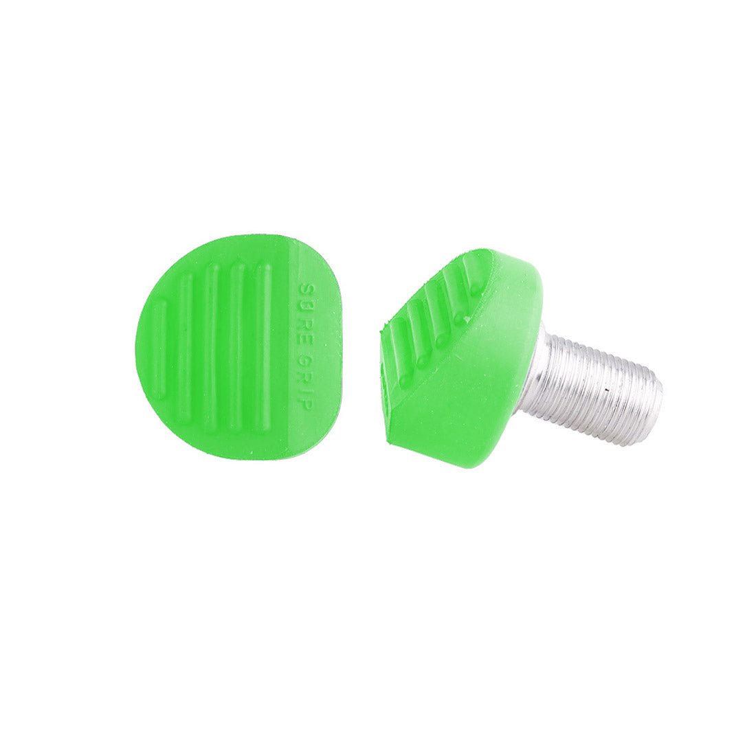 Sure-Grip Mini Gripper Toe Stops Green Roller Skate Hardware and Parts