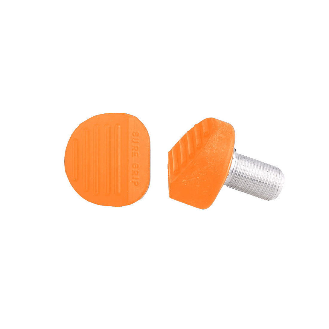 Sure-Grip Mini Gripper Toe Stops Orange Roller Skate Hardware and Parts