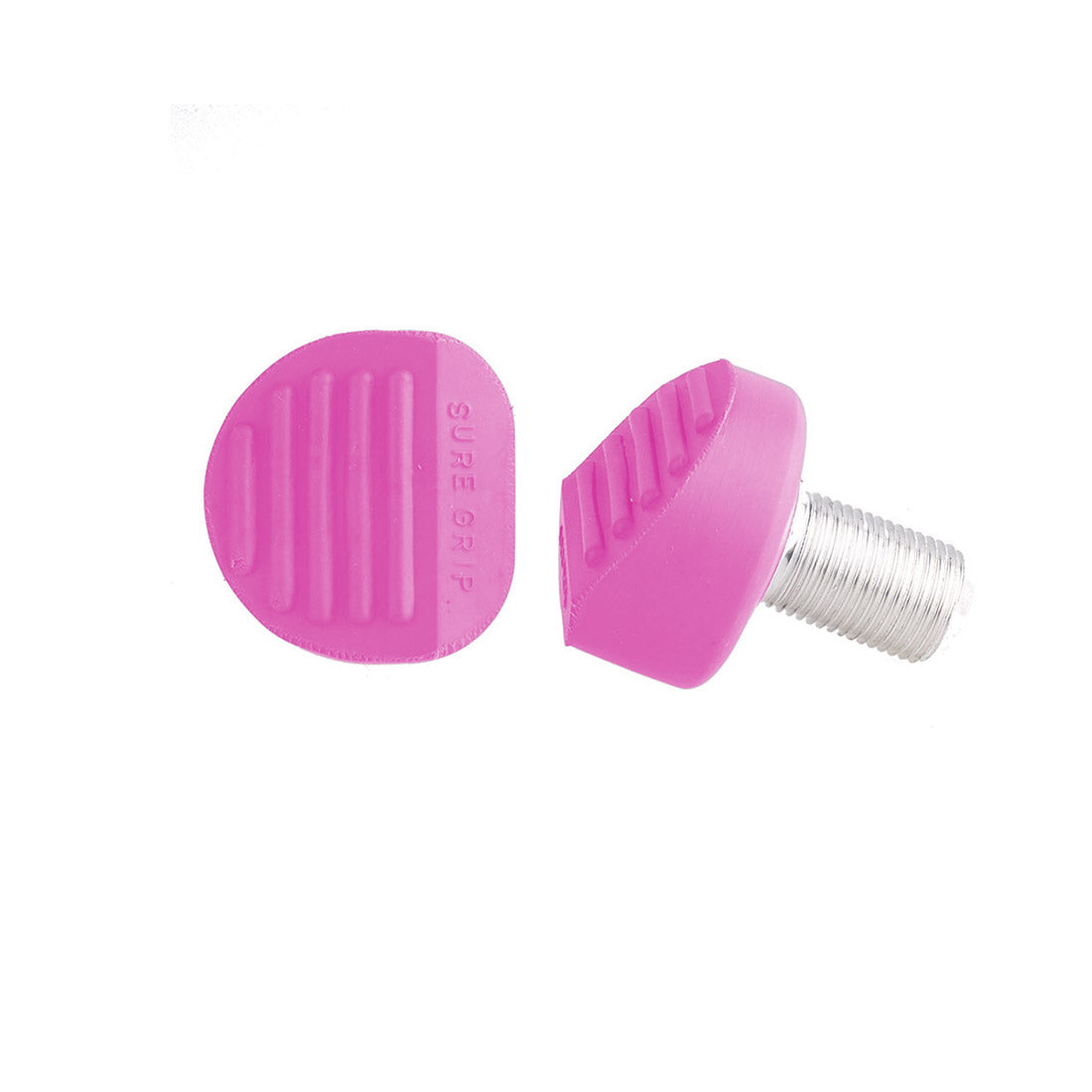 Sure-Grip Mini Gripper Toe Stops Pink Roller Skate Hardware and Parts