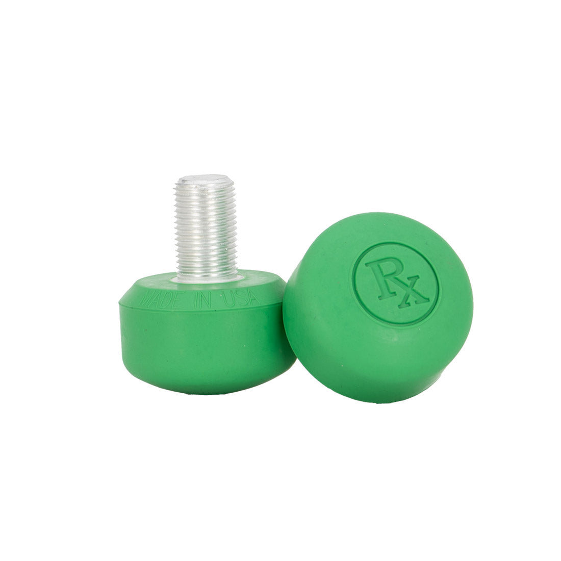 Sure-Grip RX Toe Stops Green Roller Skate Hardware and Parts