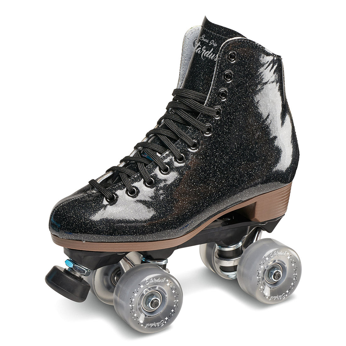 Sure-Grip Stardust Glitter Skates - Black Roller Skates