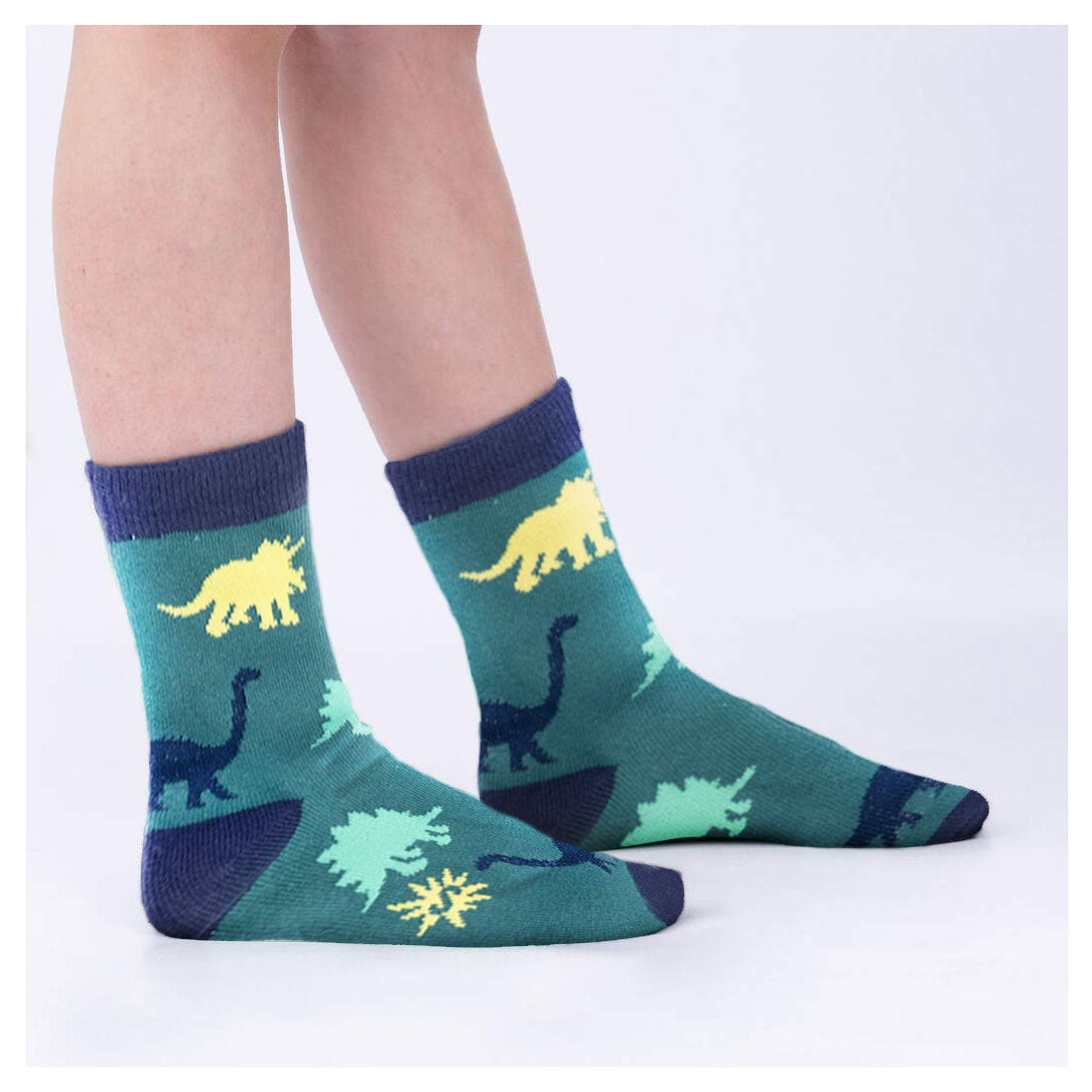 Sock It To Me - Kids Crew 3pk - Dinosaur Days Apparel Socks