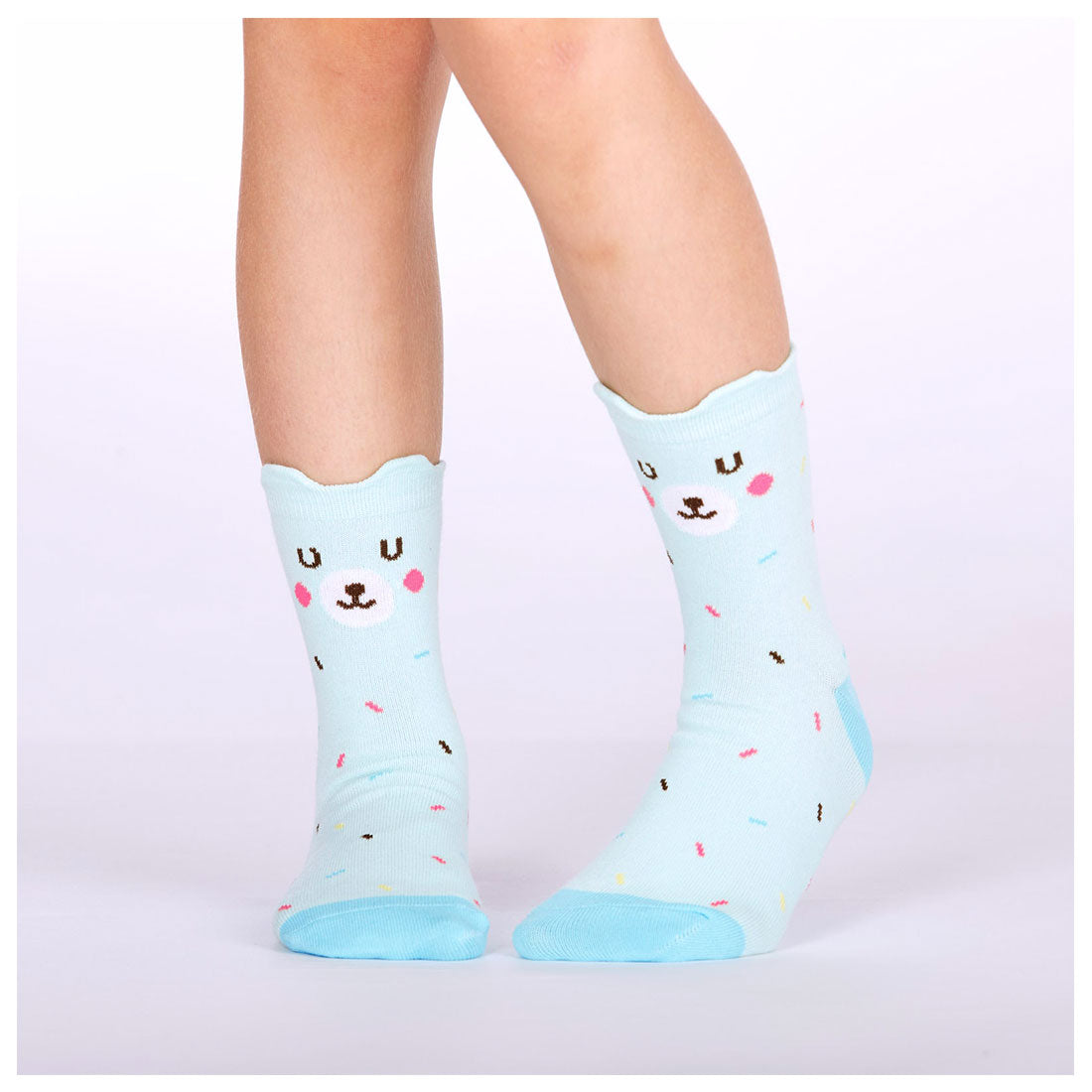 Sock It To Me - Kids Crew - Bearly Sprinkled Apparel Socks