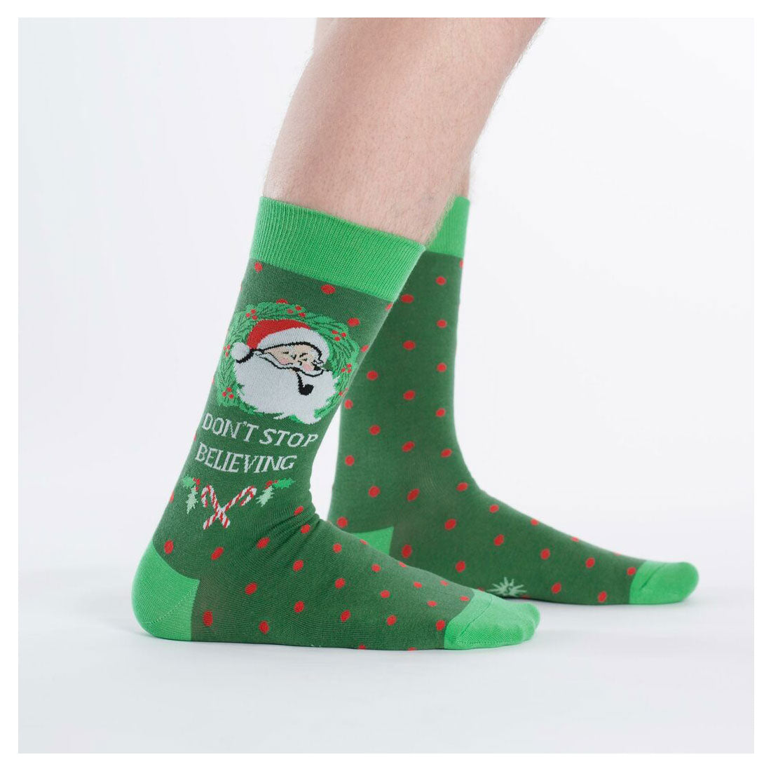 Sock It To Me - Adult Crew - Don&#39;t Stop Believing Apparel Socks