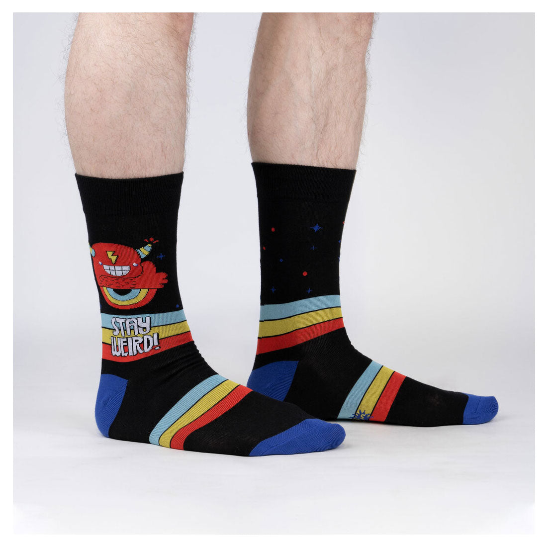 Sock It To Me - Adult Crew - Stay Weird Apparel Socks