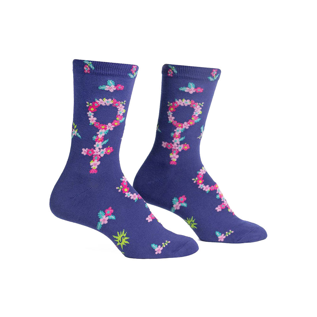 Sock It To Me - Adult Crew - Femme-Powerment Apparel Socks