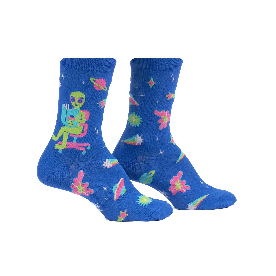 Sock It To Me - Adult Crew - InterGalactic Reading List Apparel Socks