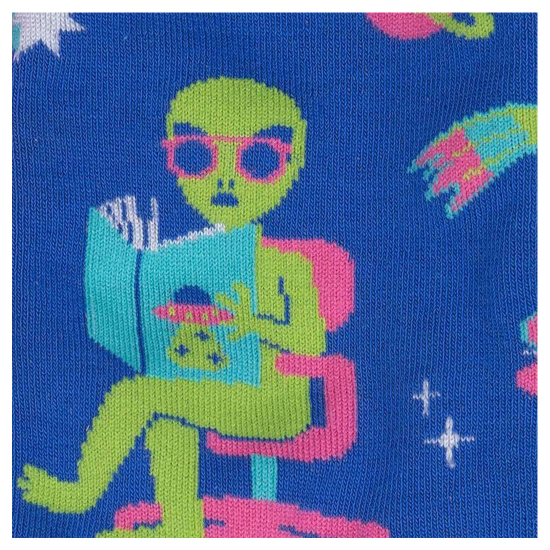 Sock It To Me - Adult Crew - InterGalactic Reading List Apparel Socks