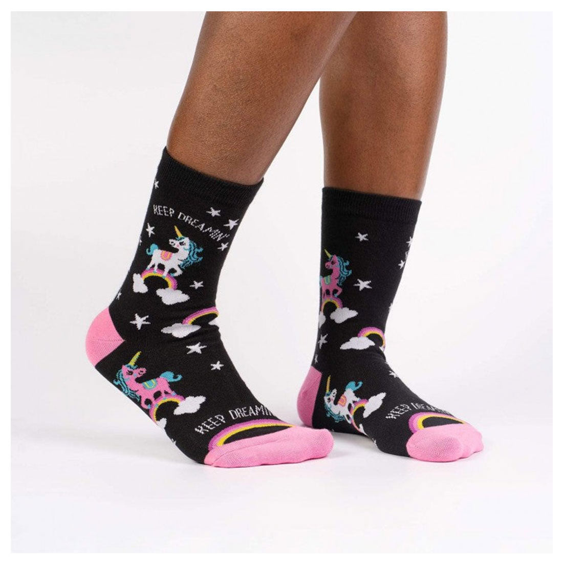 Sock It To Me - Adult Crew - Keep Dreamin Apparel Socks