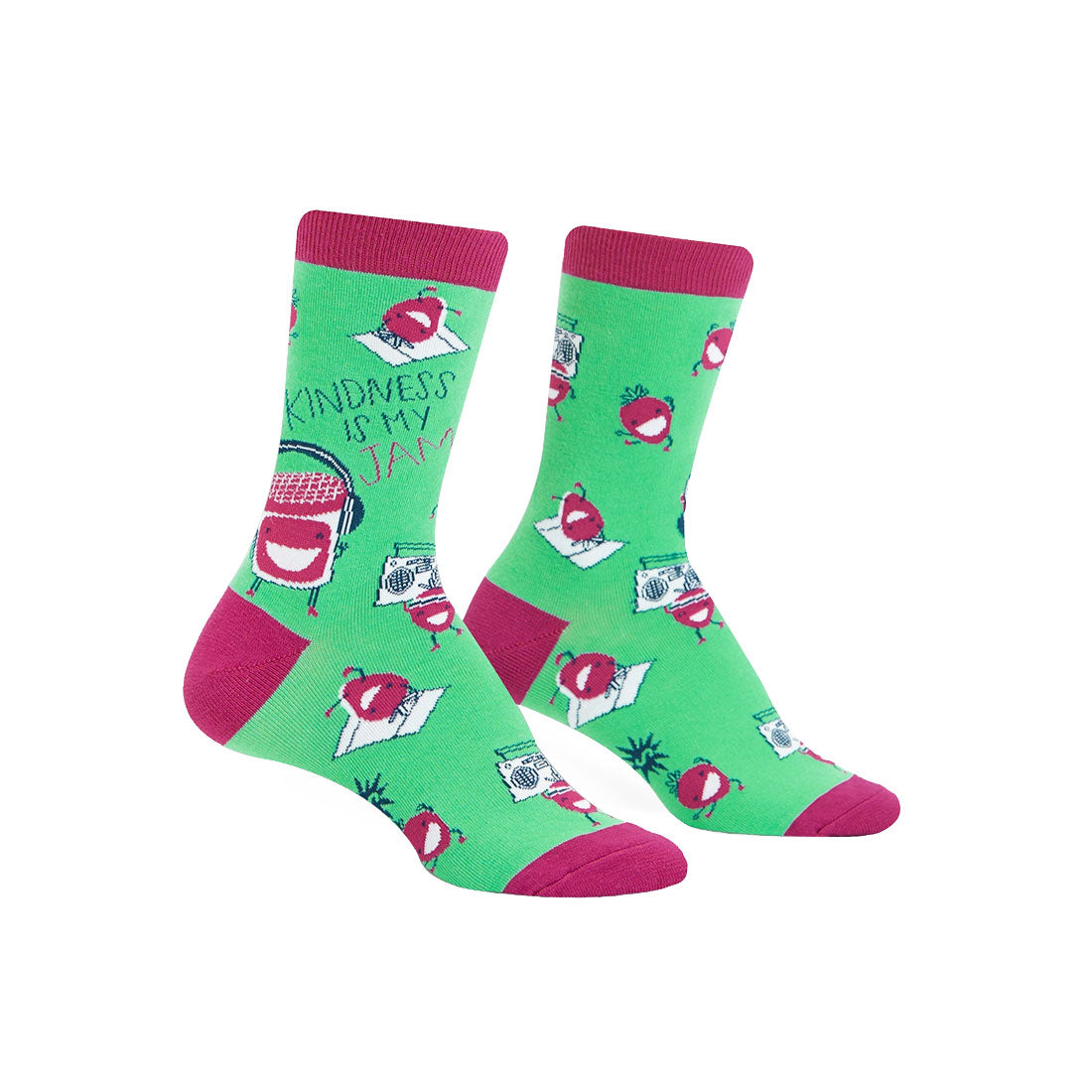 Sock It To Me - Adult Crew - Kindness Is My Jam Apparel Socks