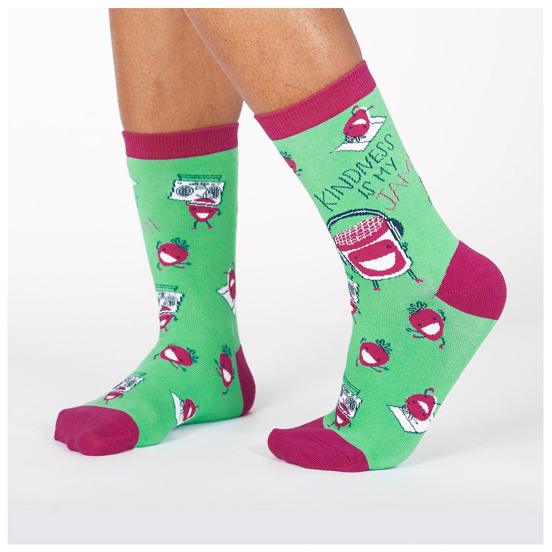 Sock It To Me - Adult Crew - Kindness Is My Jam Apparel Socks