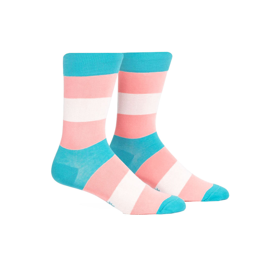 Sock It To Me Adult Crew Trans Pride Skater HQ