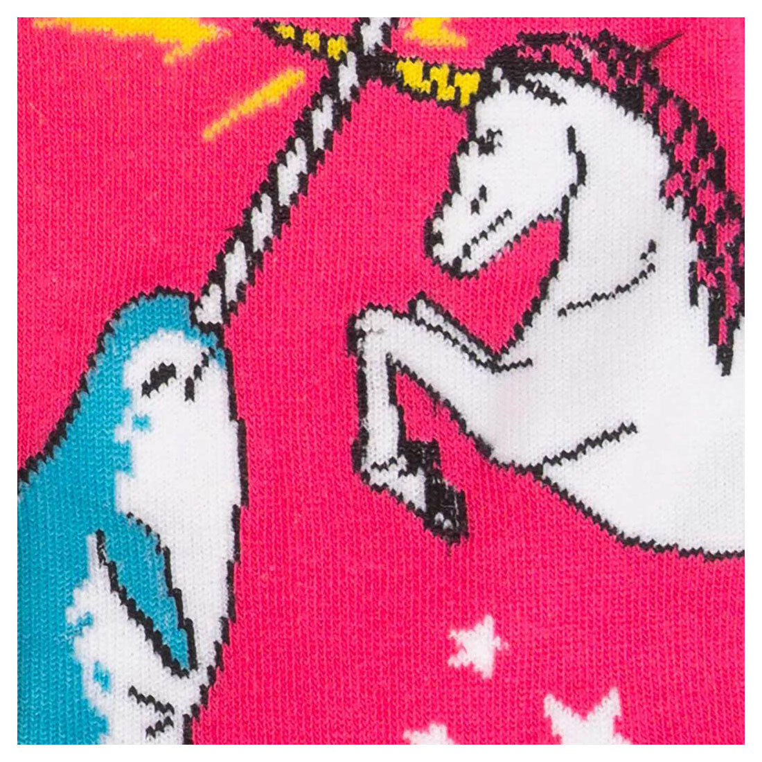 Sock It To Me - Adult Crew - Unicorn Vs Narwhal Apparel Socks