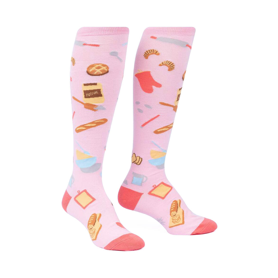 Sock It To Me - Knee High - Bake at 350 Apparel Socks