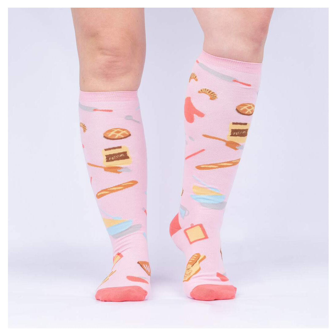 Sock It To Me - Knee High - Bake at 350 Apparel Socks