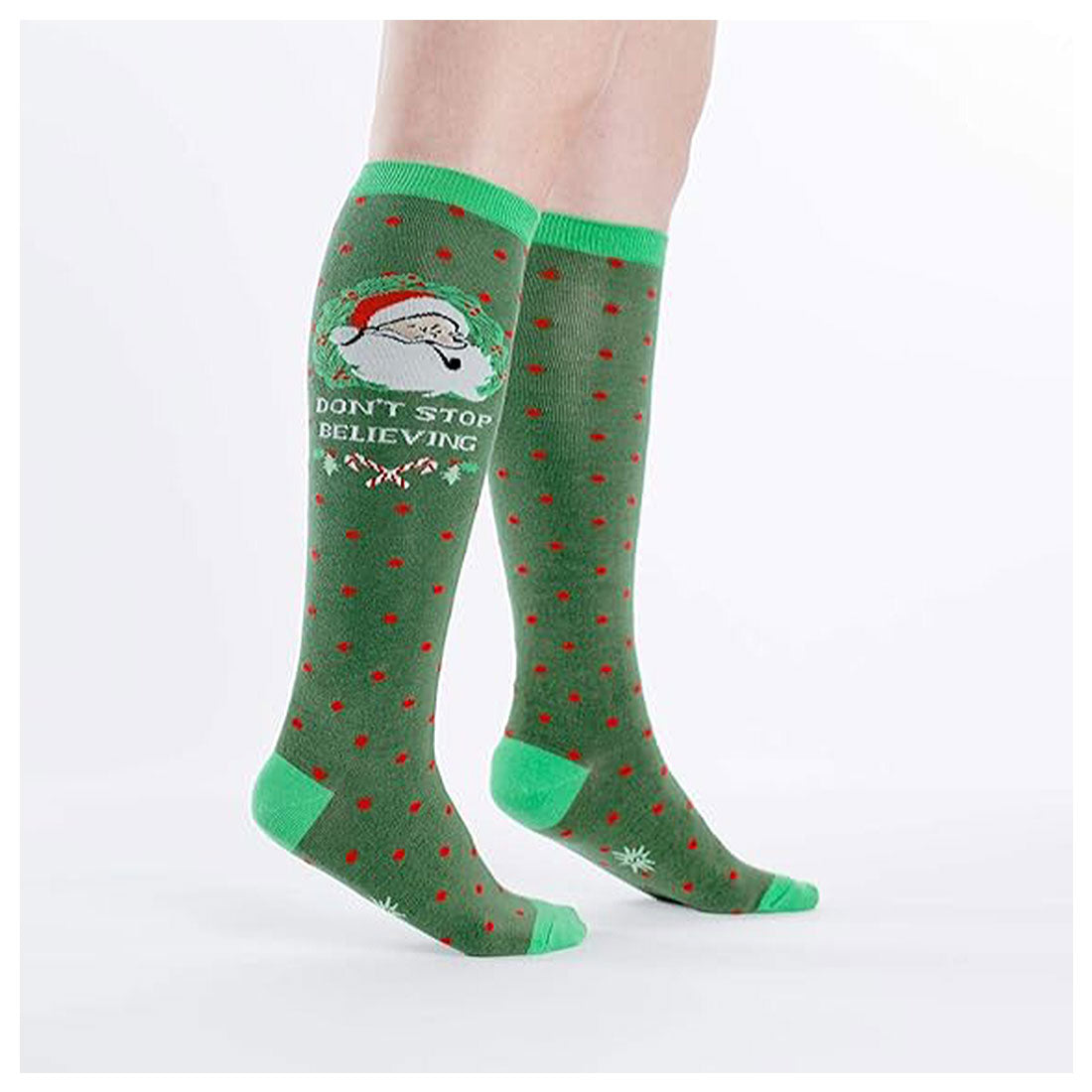 Sock It To Me - Knee High - Don&#39;t Stop Believing Apparel Socks