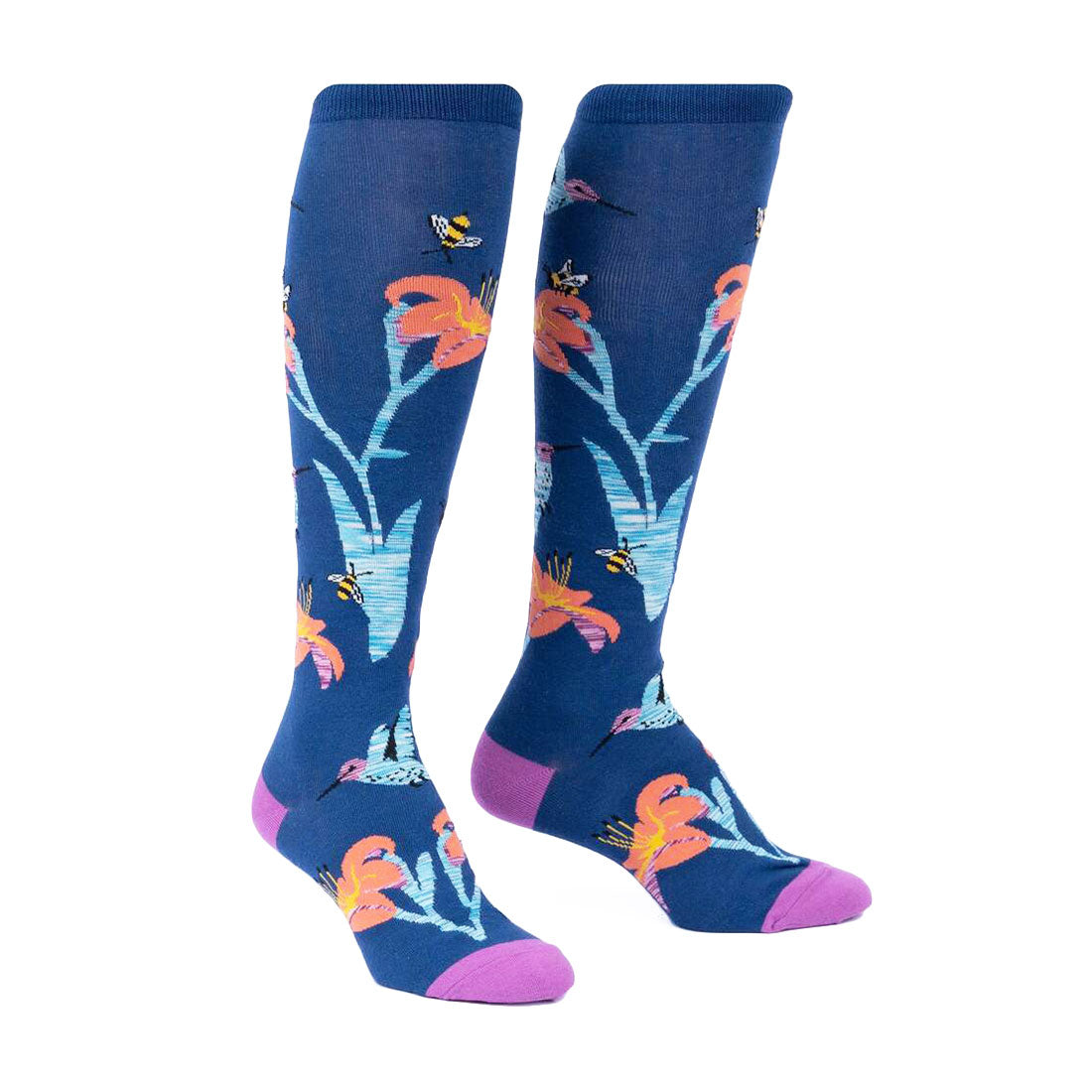 Sock It To Me - Knee High - Hmmmingbird Apparel Socks