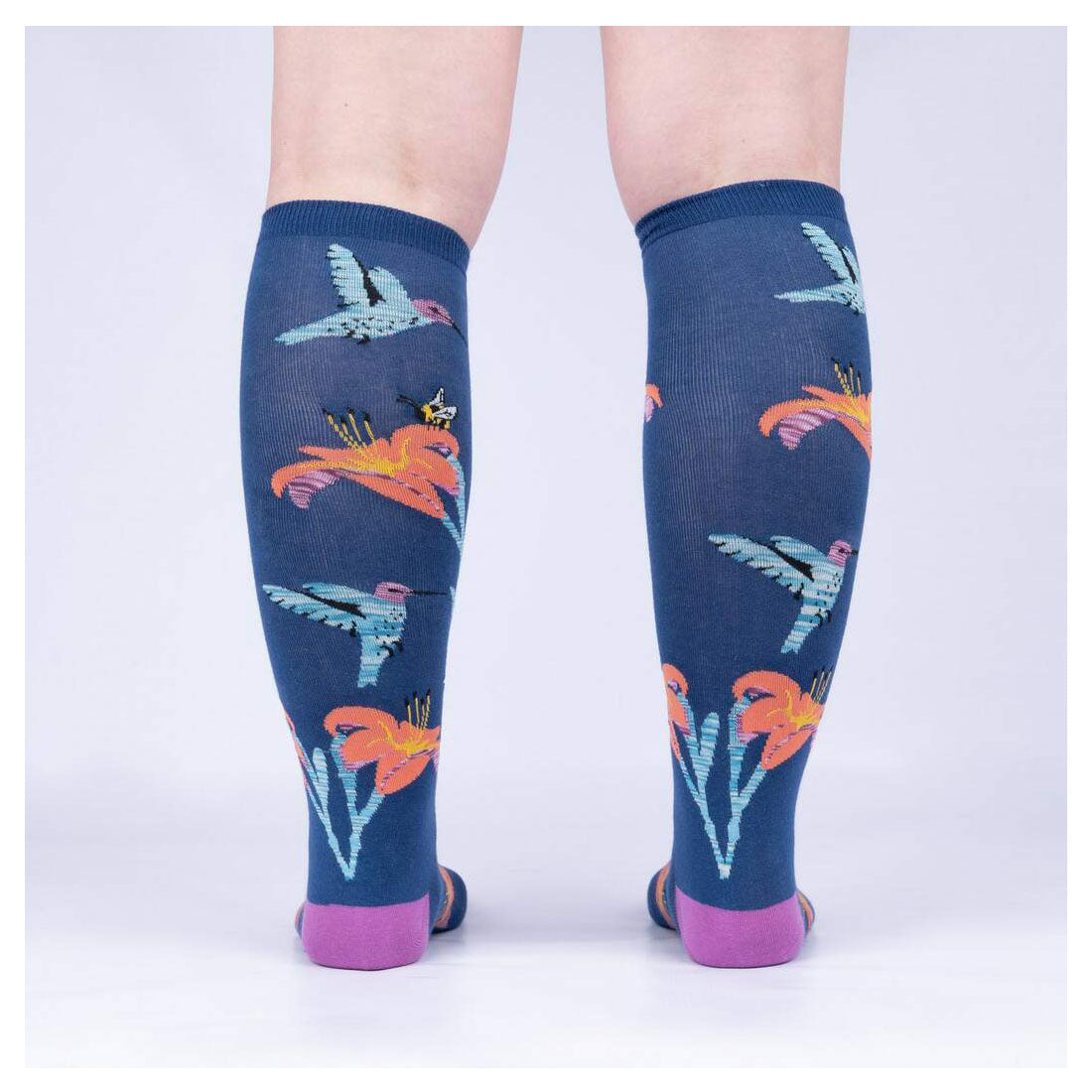 Sock It To Me - Knee High - Hmmmingbird Apparel Socks