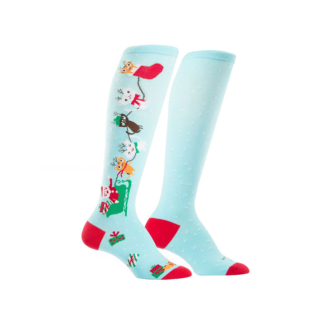 Sock It To Me - Knee High - Jingle Cats Apparel Socks