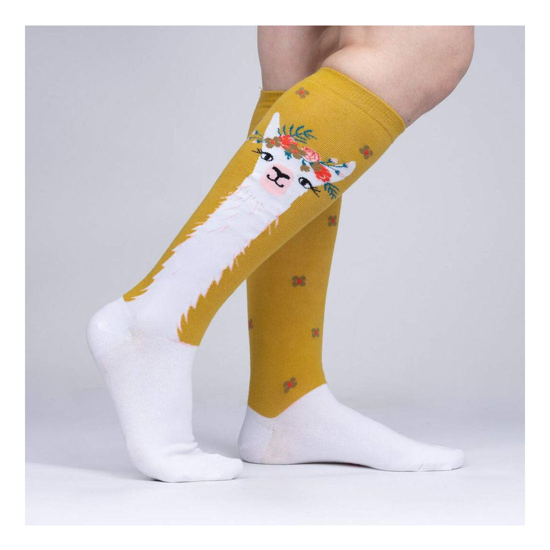 Sock It To Me - Knee High - Llama Queen Apparel Socks