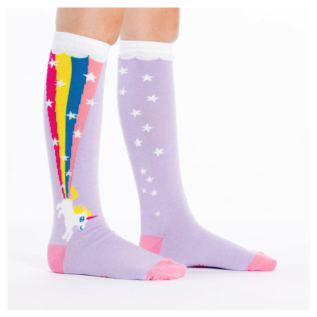 Sock It To Me - Knee High - Rainbow Blast Apparel Socks