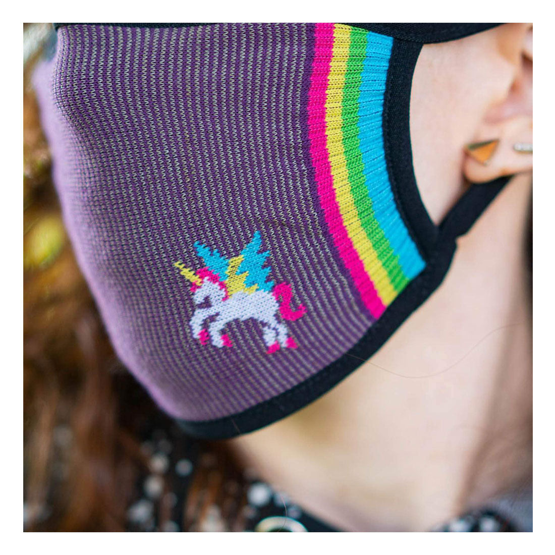 Sock It To Me - Face Mask - Unicorn Face Mask