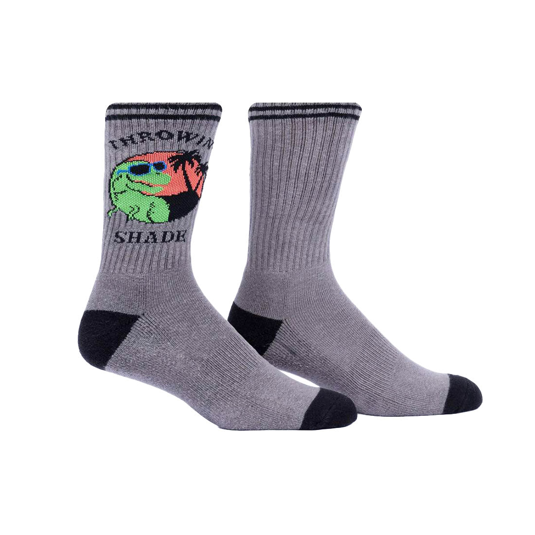 Sock It To Me - Ribbed Crew - Throwin Shade Apparel Socks