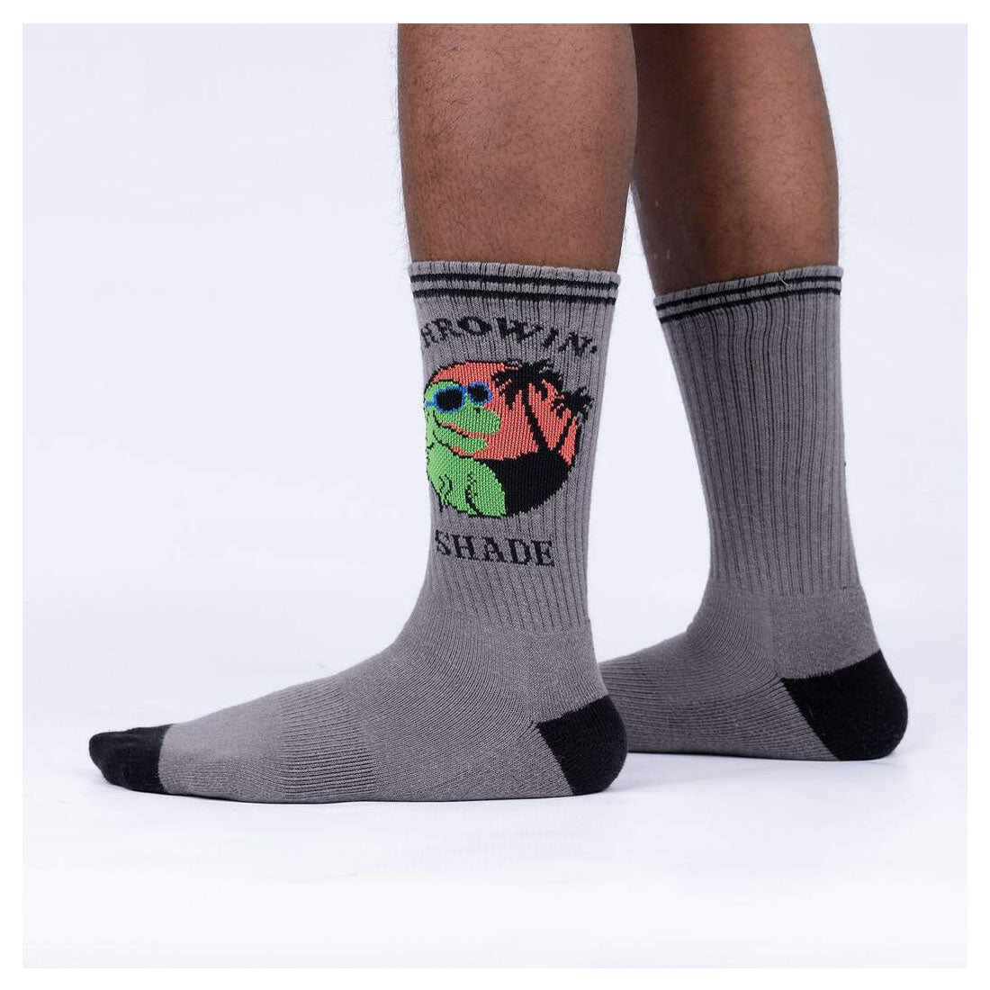 Sock It To Me - Ribbed Crew - Throwin Shade Apparel Socks