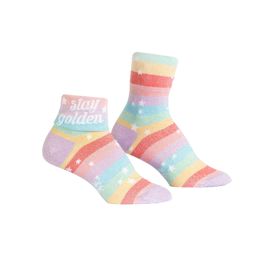 Sock It To Me - Turn Cuff Crew - Stay Golden Apparel Socks