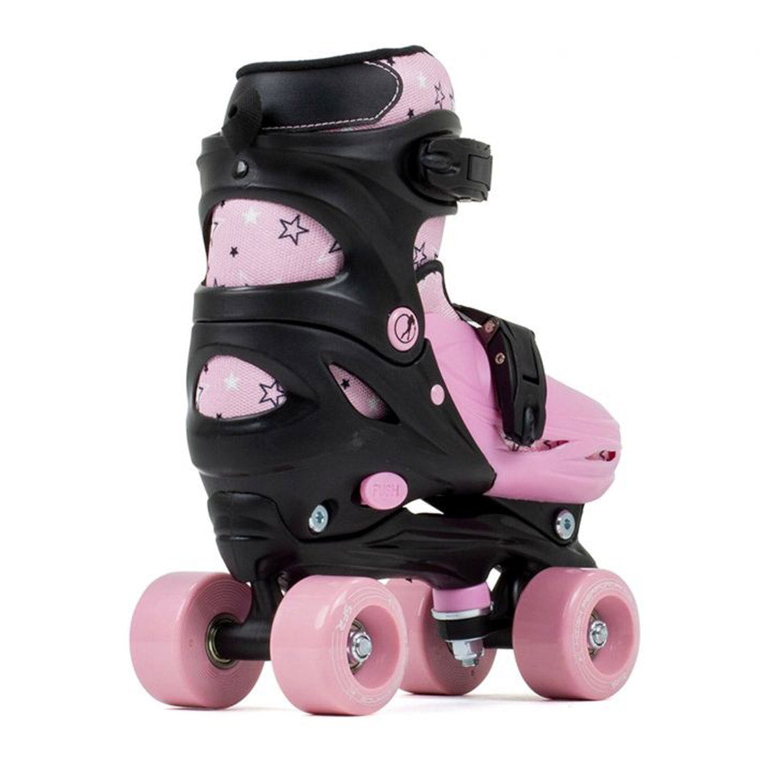 SFR Nebula Adjustable Skate - Black/Pink Roller Skates