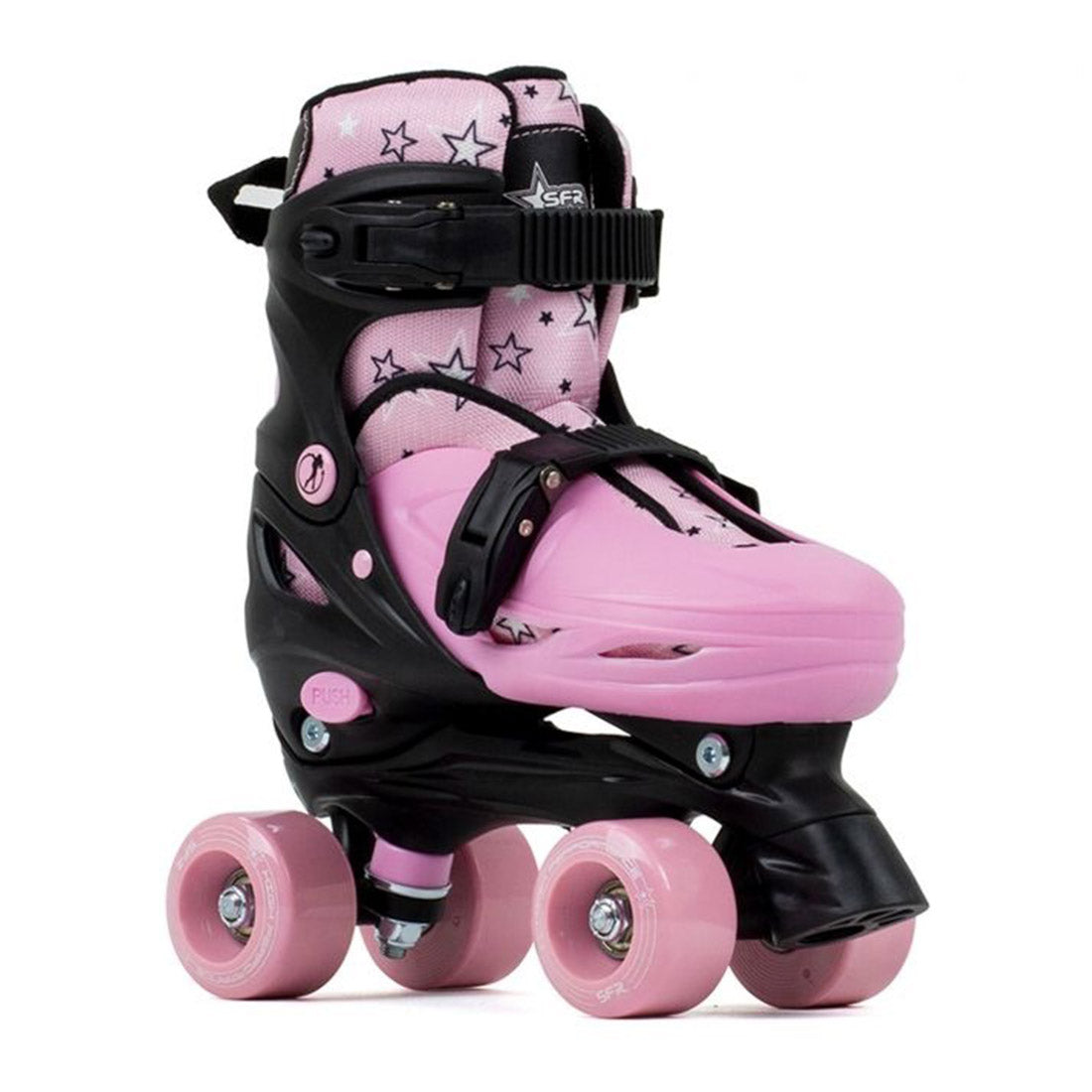 SFR Nebula Adjustable Skate - Black/Pink Roller Skates