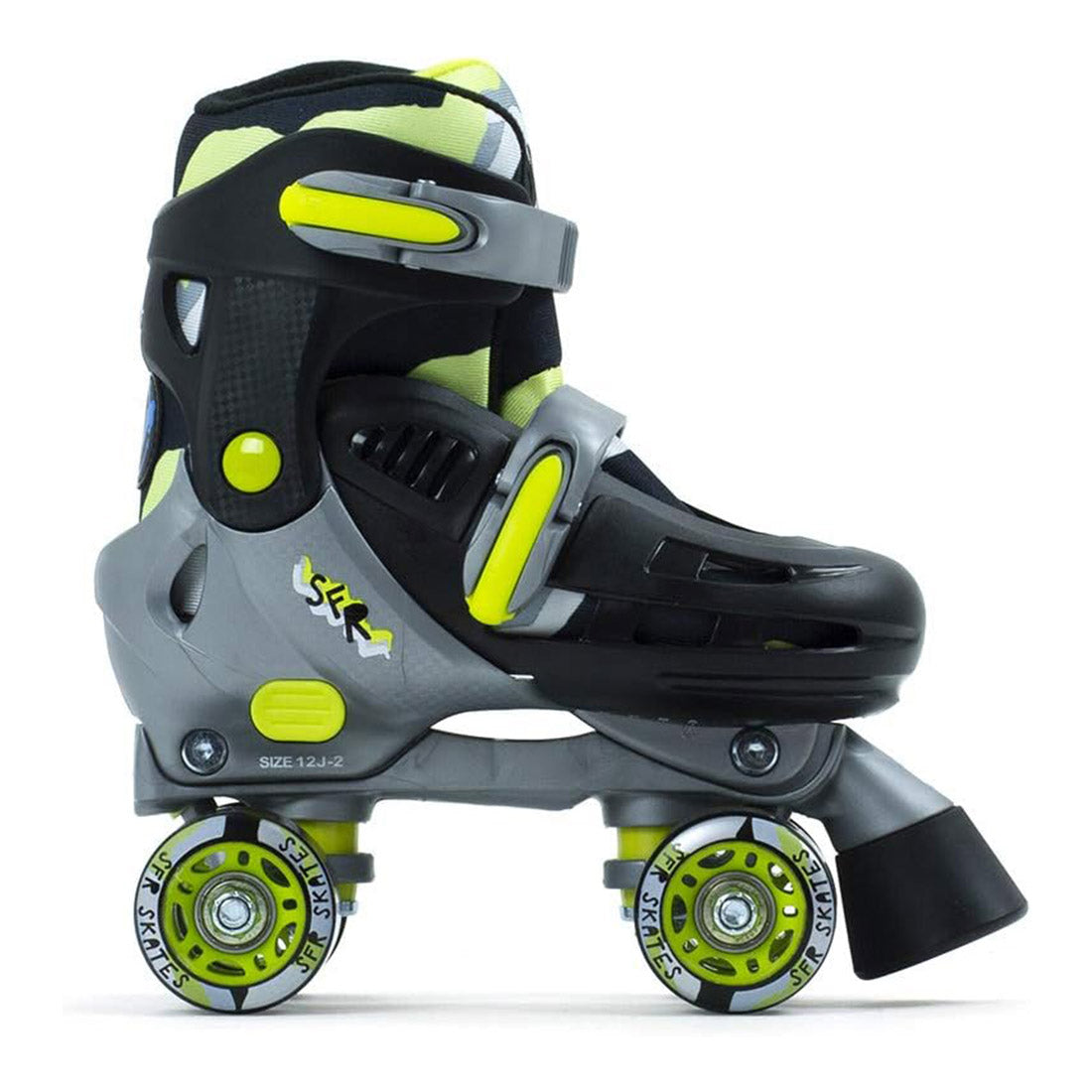 SFR Hurricane III Skates - Black/Yellow Roller Skates