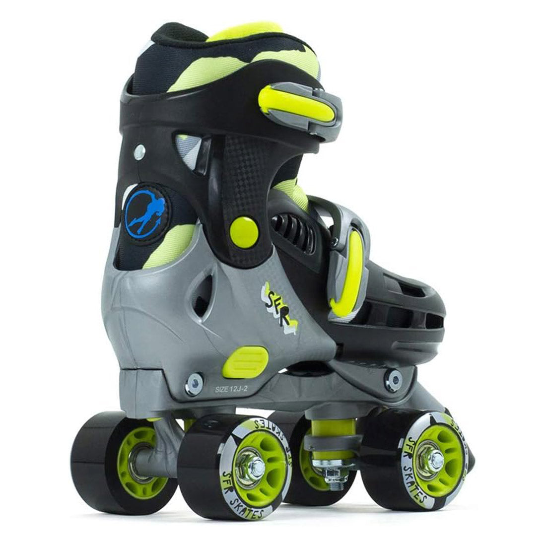 SFR Hurricane III Skates - Black/Yellow Roller Skates