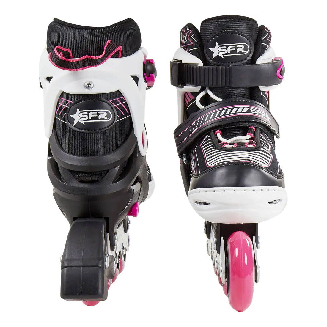 SFR Pulsar Adjustable Skate - Black/Pink Inline Kids