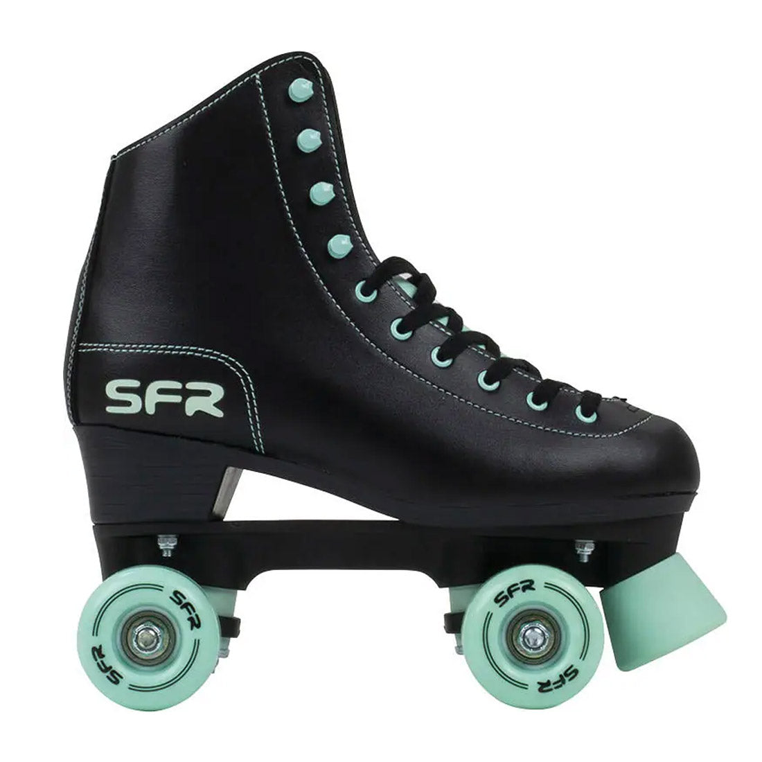 SFR Figure Skate - Black/Green Roller Skates