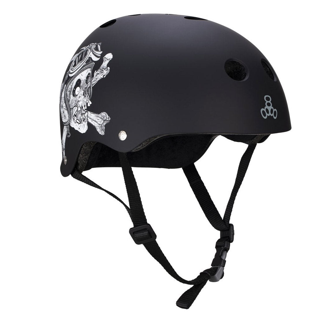 Triple 8 THE Cert SS Helmet - PRO Elliot Sloan Helmets