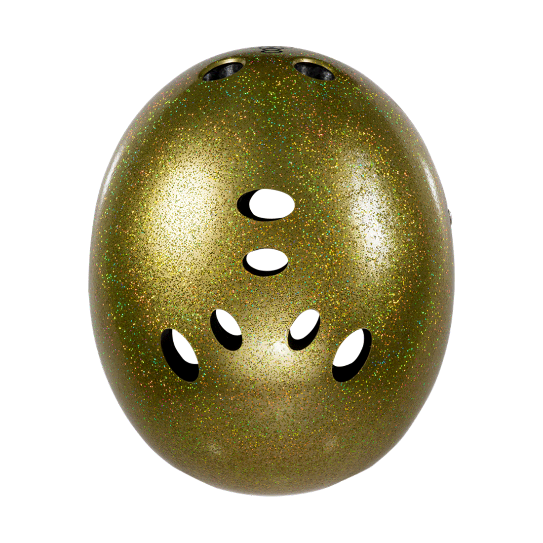 Triple 8 THE Cert SS Helmet - Gold Glitter Helmets