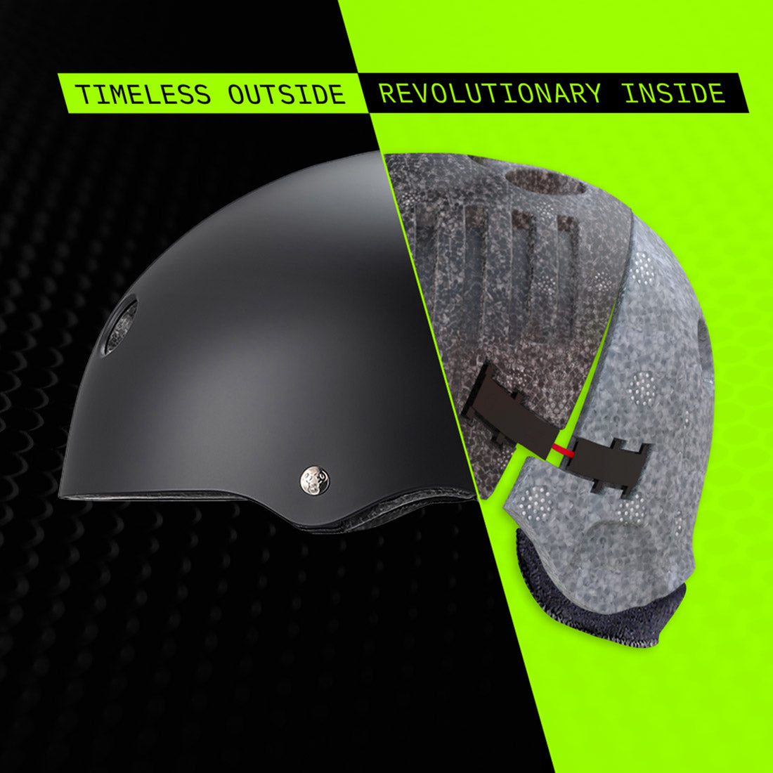 Triple 8 Deep Cover Helmet - Black Matte Helmets