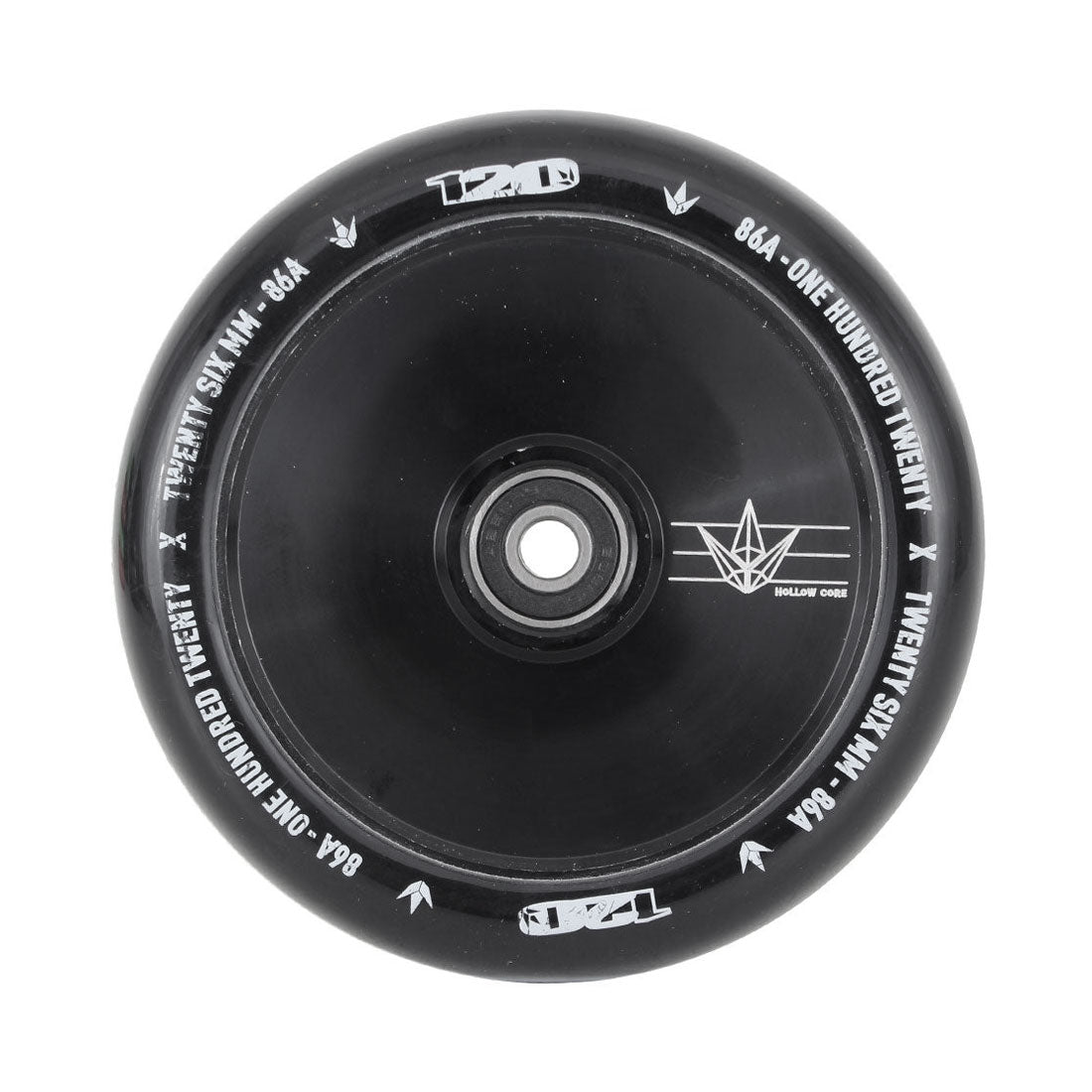 Envy Hollow Core 120mm Wheel - Black Scooter Wheels