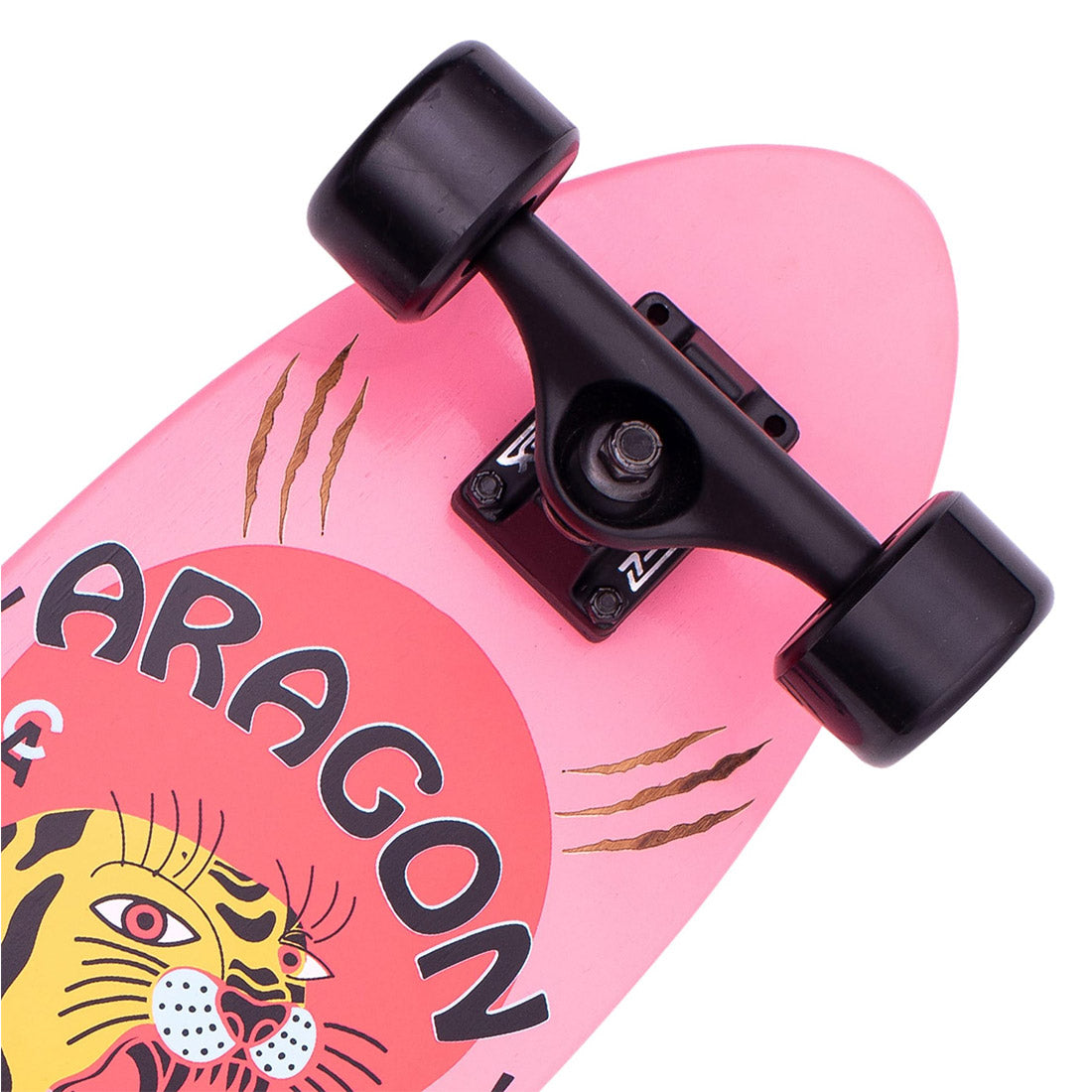 Z-Flex Aragon Cheetah 27 Cruiser Complete - Pink Skateboard Compl Cruisers