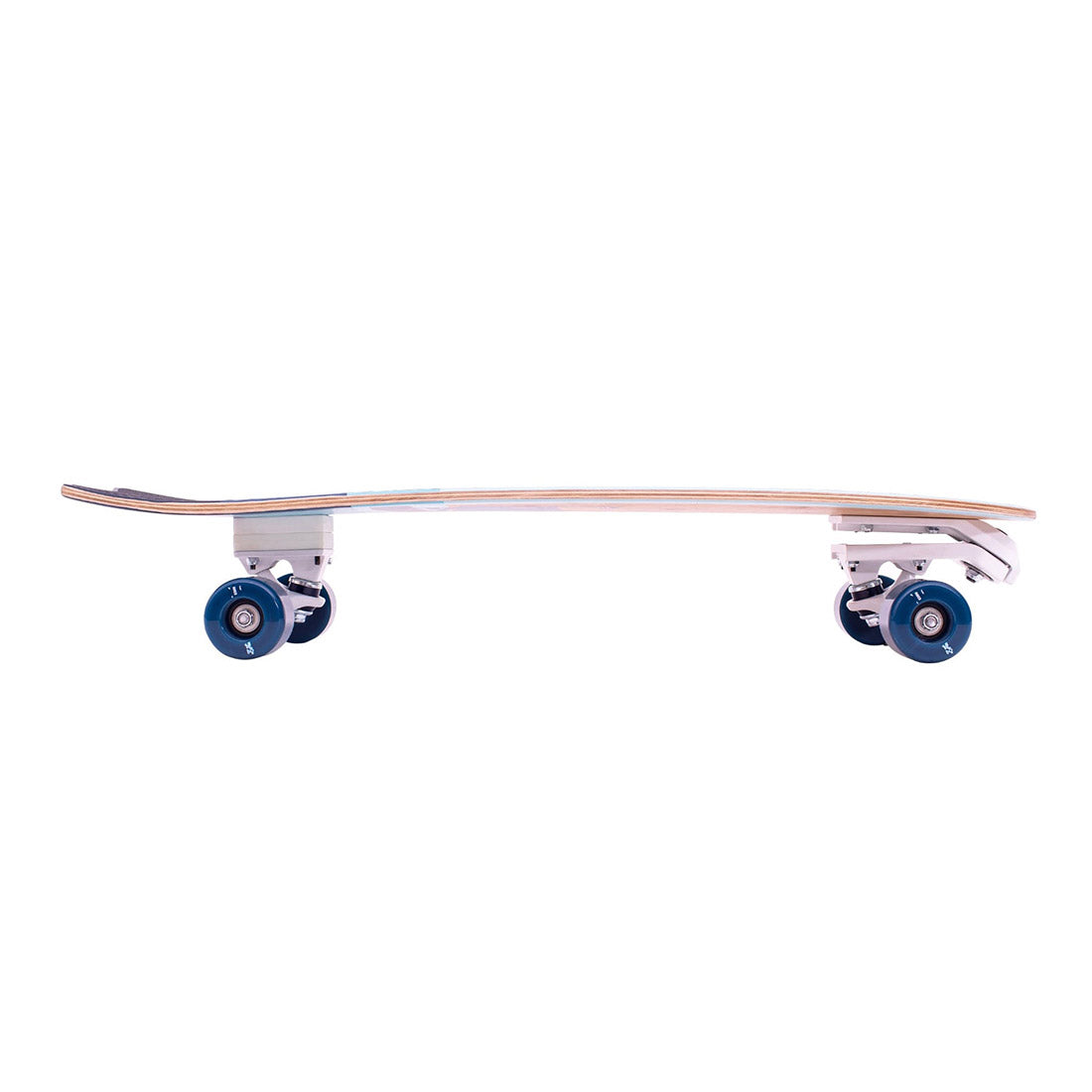 Z-Flex Bamboo 31 Surfskate Fish Complete - Blue Baywatch Skateboard Compl Carving and Specialty