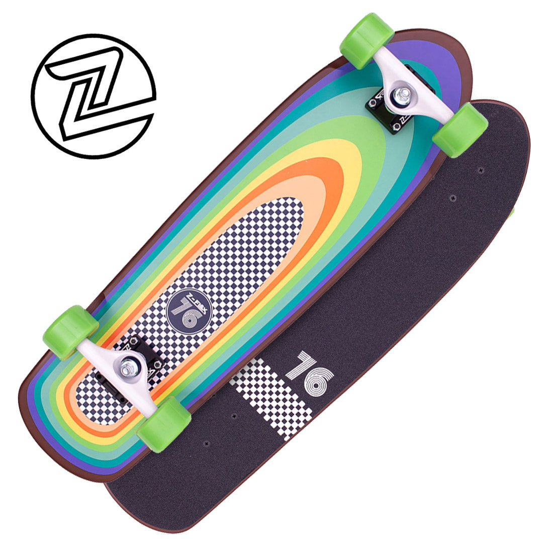 Z-Flex Surf-A-Gogo 30 Shorebreak Complete Skateboard Compl Cruisers