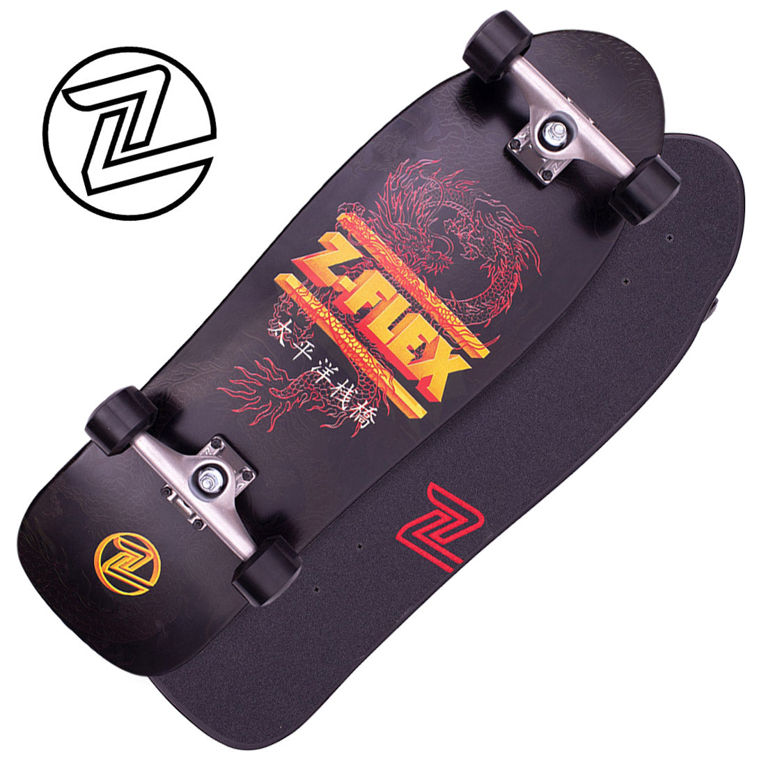 Z-Flex Dragon 31 80s Bear Complete Skateboard Compl Cruisers