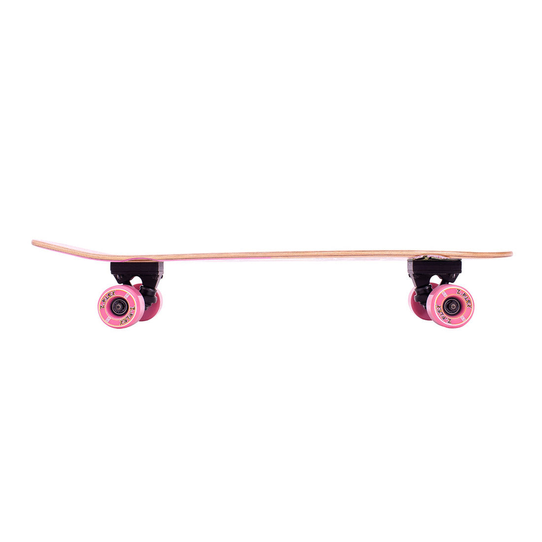 Z-Flex Banana Train 29 Crusier Complete - Wood/Pink Skateboard Compl Cruisers