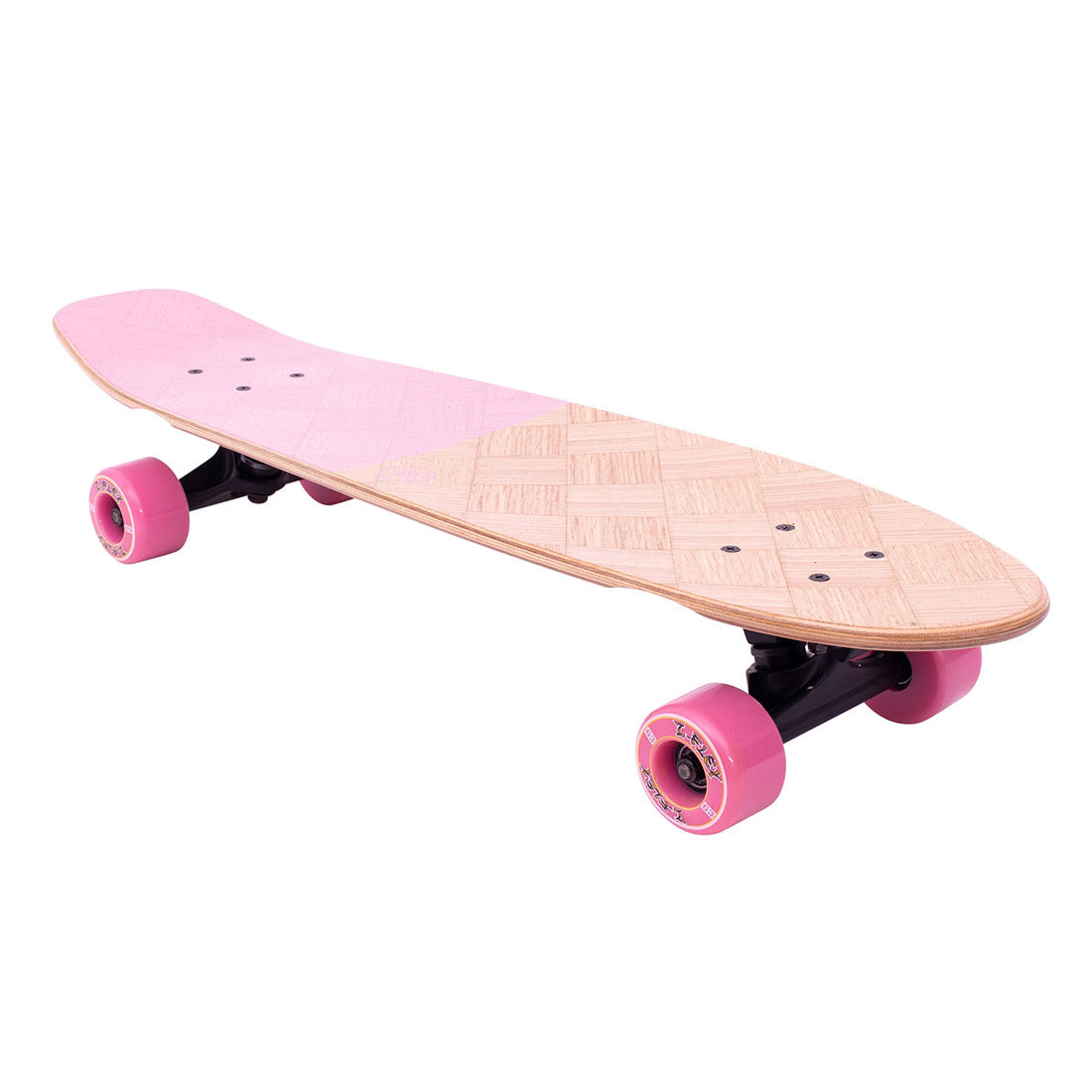 Z-Flex Banana Train 29 Crusier Complete - Wood/Pink Skateboard Compl Cruisers